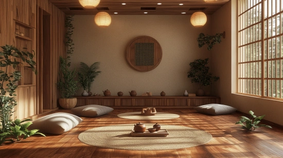 Чайна церемонія після заняття йогою в затишній атмосфері